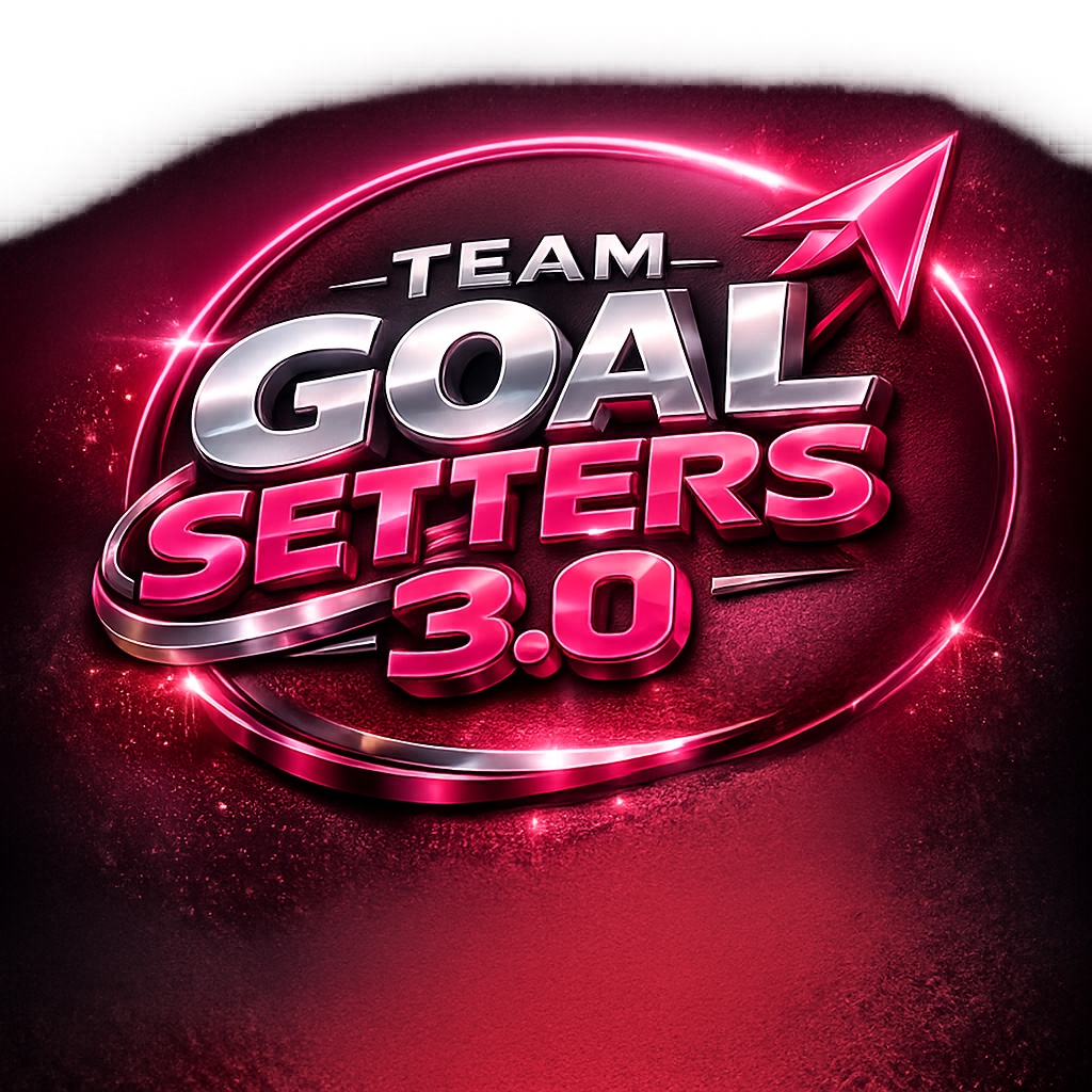 Team Goal Setters 3.0 Empower Lead Ascend Logo